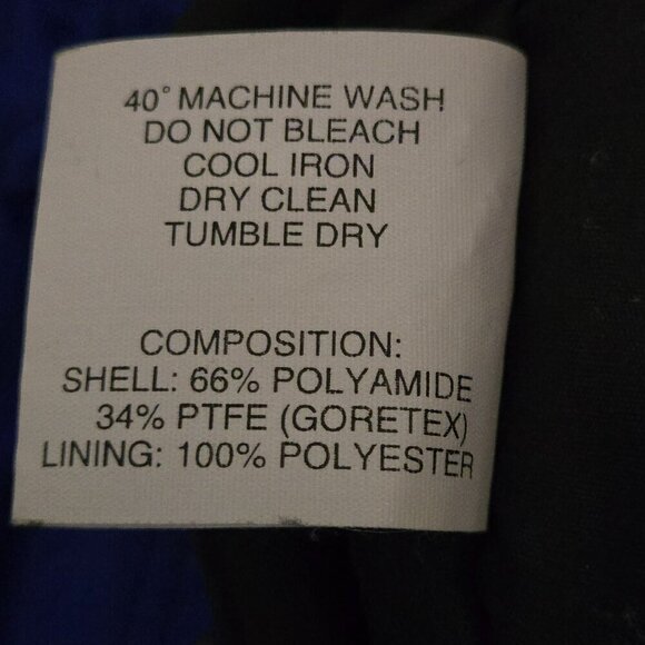 Peak Performance Gore-Tex Made In Finland 90's Quality Ski Snowboard Jacket Size - Picture 12 of 12